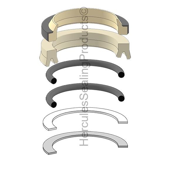 Nissan - After Market Parts Hydraulic Cylinder Repair Kit- 90 mm Rod Kit 58499-22H10 - main